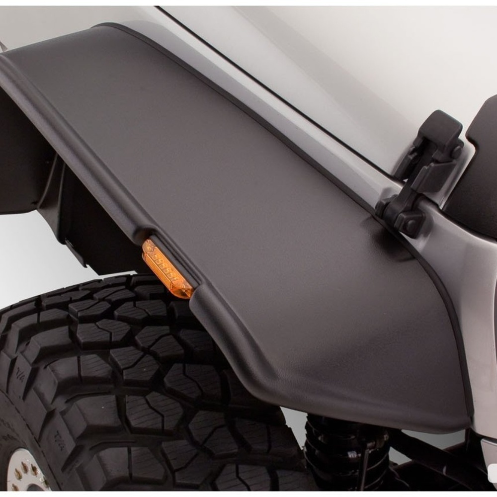 Bushwacker 10919-07 Jeep Flat Style Fender Flares